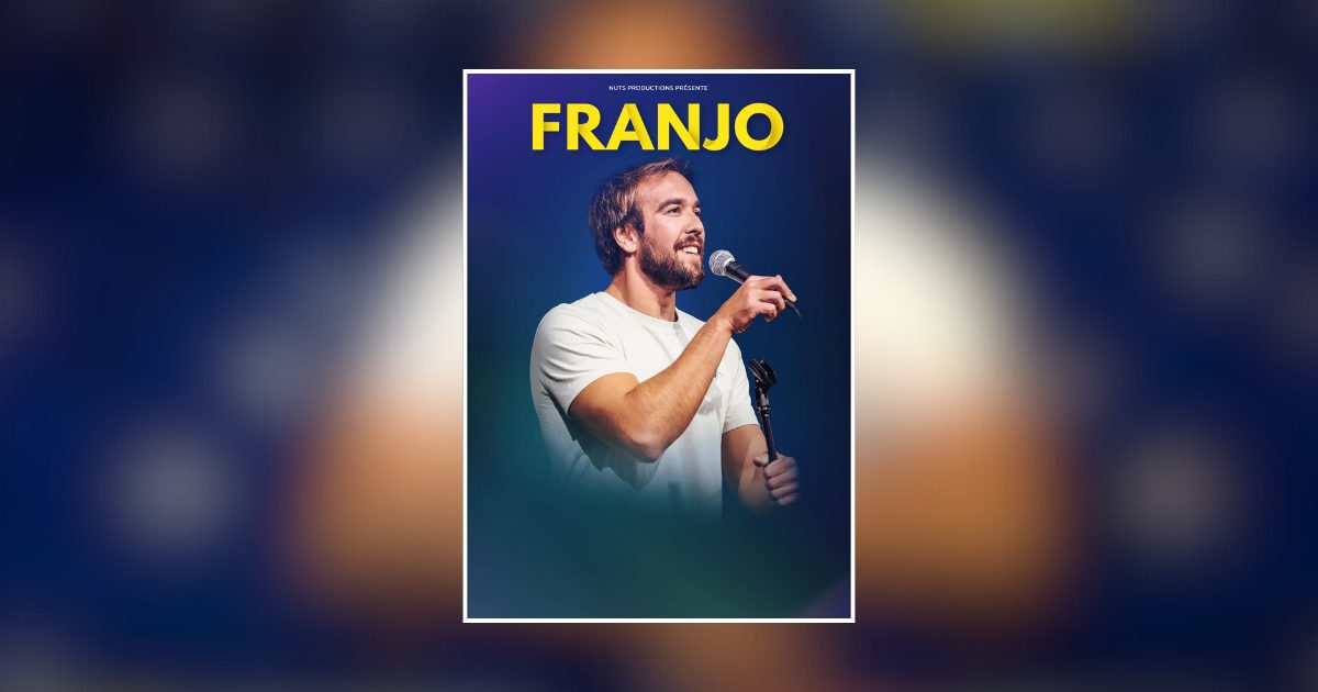 Affiche tournée Franjo 2026